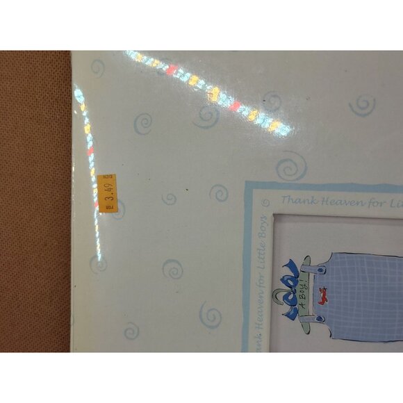 Baby Boy Scrapbook By Markings 12" x 12" Blue and White - Picture 7 of 7